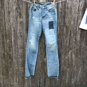 Vintage style high rise flares